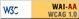 Icono de conformidad con el Nivel Doble-A, de las Directrices de Accesibilidad para el Contenido Web 1.0 del W3C-WAI
